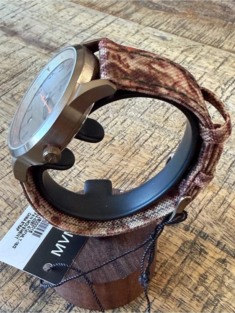 MVMT by Movado Field Watch - Camo Strap, Brown Dial, New in Box!